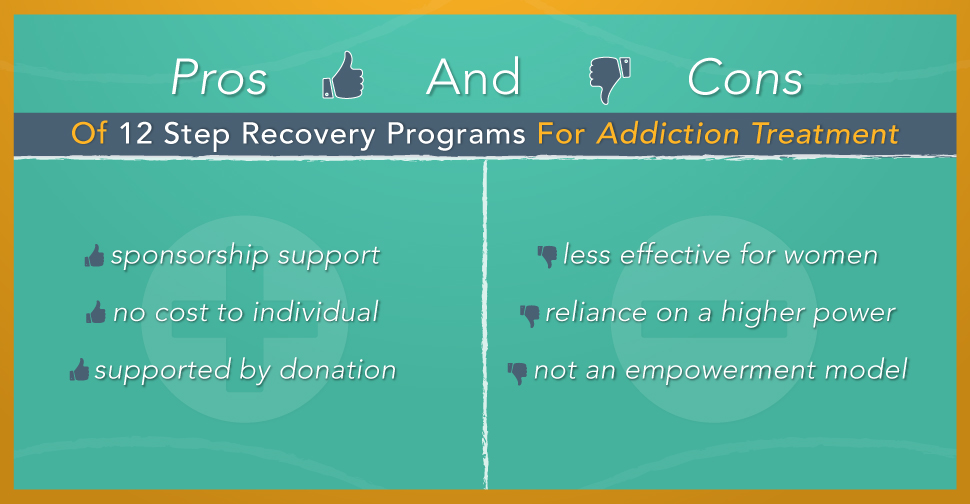 Pros and Cons of 12 Step Recovery Programs for Addiction Treatment