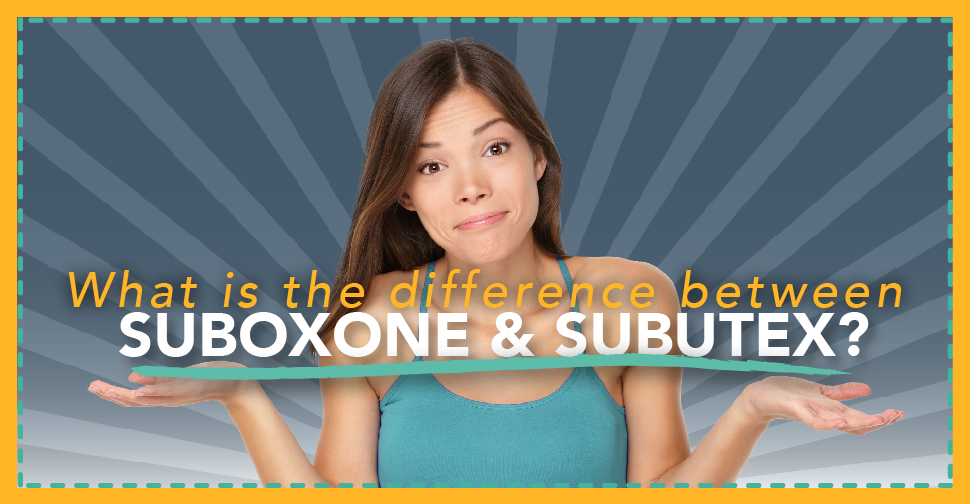 What is the difference between suboxone and subutex