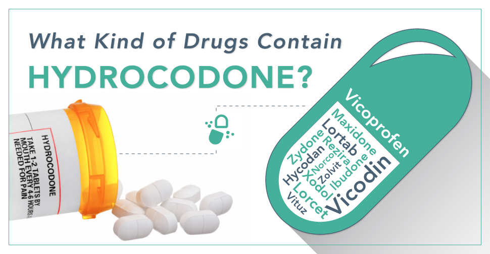 What Kind of Drugs Contain Hydrocodone