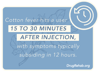 DrugRehab.org Cotton Fever From IV Drug Use 15 To 30 Minutes