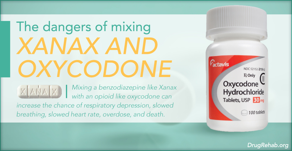 DrugRehab.org Dangers Mixing Xanax Oxycodone